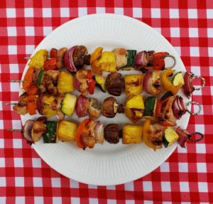 grilled kabobs