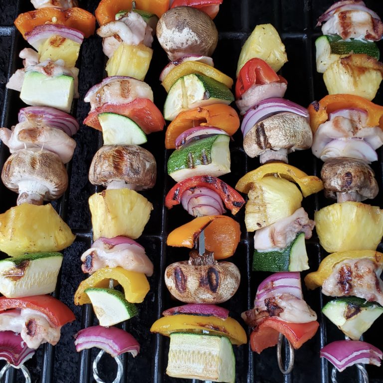 grilled kabobs